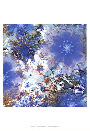 Framed Abstract Pop VI Print