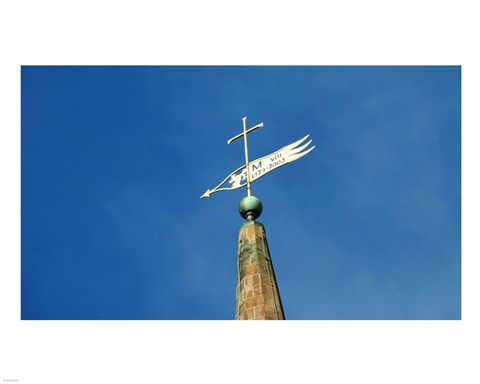 Framed Weathervane, St Malachi&#39;s Print