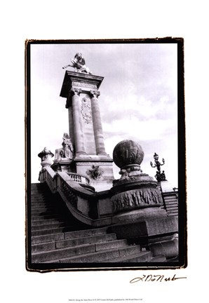 Framed Along the Seine River II Print