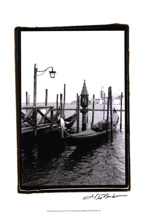 Framed Waterways of Venice IV Print