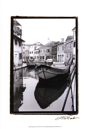 Framed Waterways of Venice VIII Print