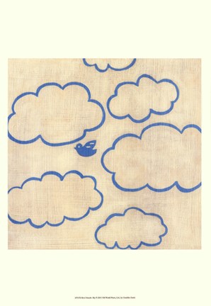 Framed Best Friends- Sky Print