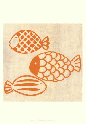 Framed Best Friends- Fish Print