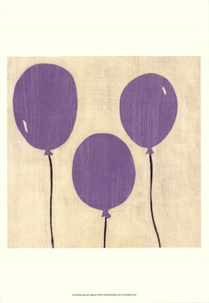 Framed Best Friends- Balloons Print