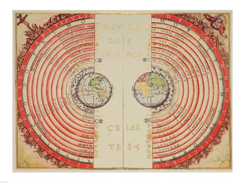 Framed Bartolomeu Velho 1568 Print