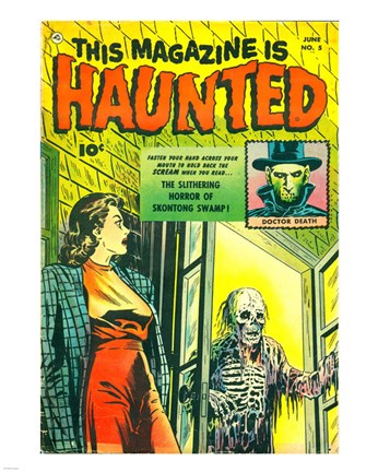 Framed Haunted Print