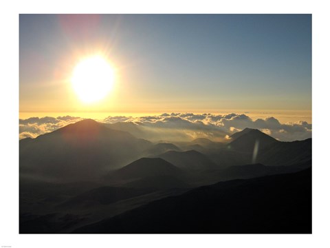 Framed Hawaiian Sunrise Print