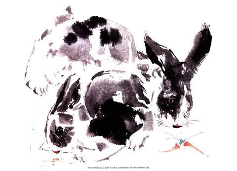 Framed Nibbles Print