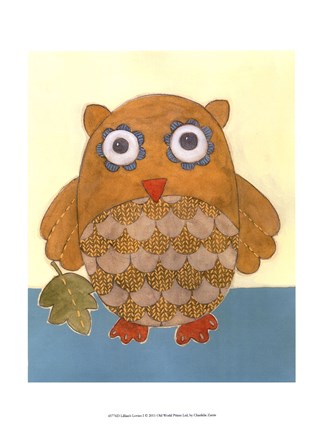 Framed Lillian's Lovies I Print