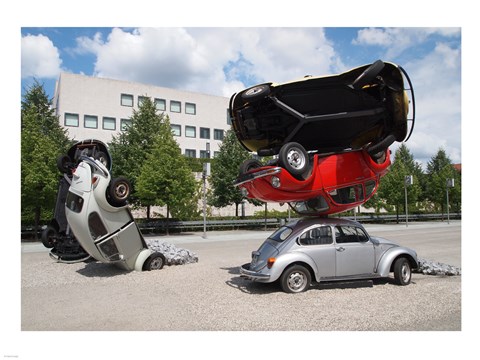 Framed Kafer ZKM GBA Print