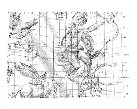 Framed De Stella Nova Print