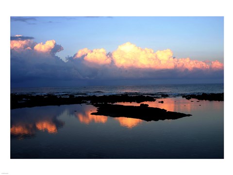 Framed Kona Sunrise Print