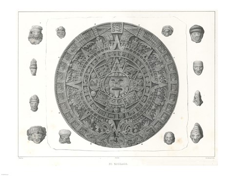 Framed Nebel Voyage 49 Zodiaco Print