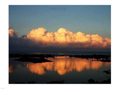 Framed Sunrise in Kona Print