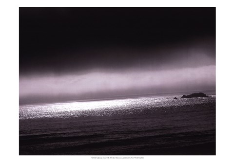 Framed California Coast II Print