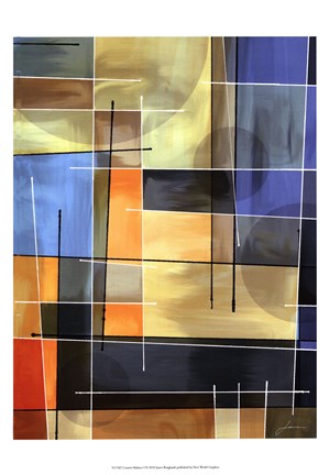 Framed Counter Balance I Print