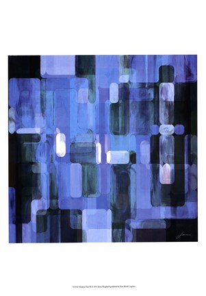 Framed Modular Tiles III Print