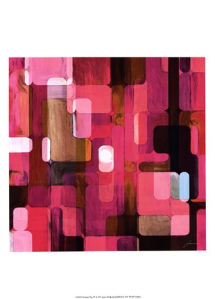 Framed Modular Tiles IV Print