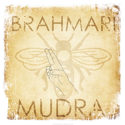 Framed Brahmari Mudra (Humming Bee) Print