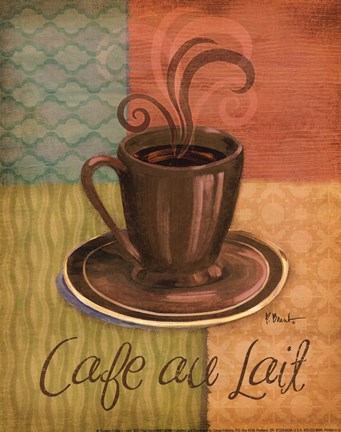 Framed Quattro Coffee II-mini Print