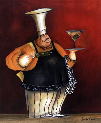 Framed Martini For You - mini Print