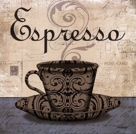 Framed Expresso Print