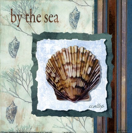 Framed BY THE SEA Print