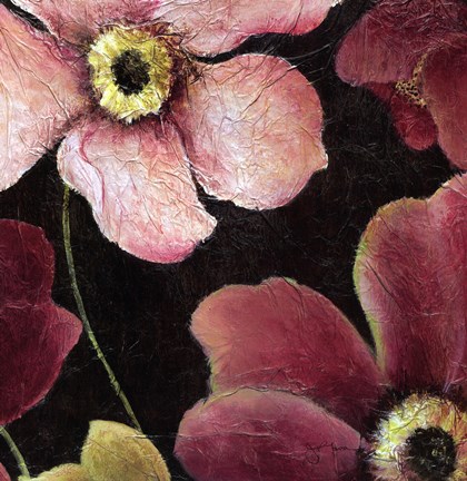 Framed Kauai Garden I Print