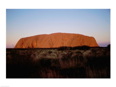 Framed Ayers Rock Uluru-Kata Tjuta National Park Australia Print