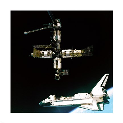 Framed Atlantis Print