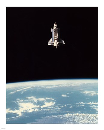 Framed Challenger 1983 Print