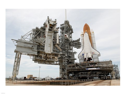 Framed Main Launch Pad Print