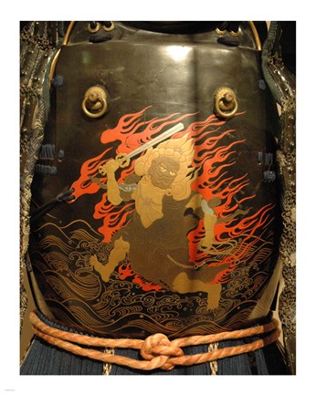 Framed Hotoke dou samurai armor Print