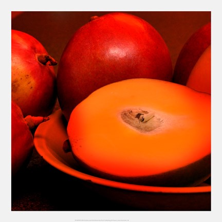 Framed Orange Mangoes Print