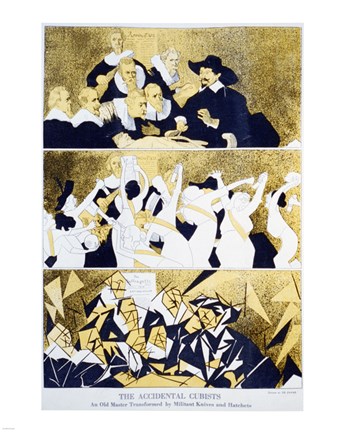 Framed Accidental Cubists Print