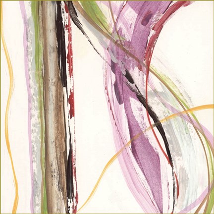 Framed Honeysuckle Rose I Print