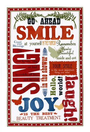 Framed Beauty Smile Print