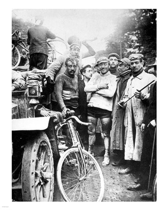 Framed First Tour de France 1903 Print