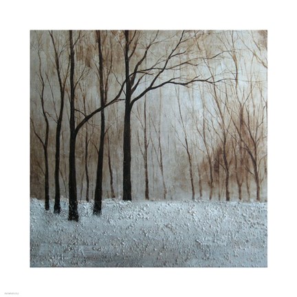 Framed Forest Landscape Print