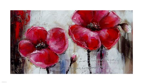 Framed Poppy Print