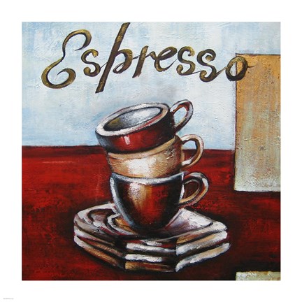 Framed Espresso Print