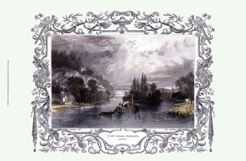 Framed View Near Hurley Print
