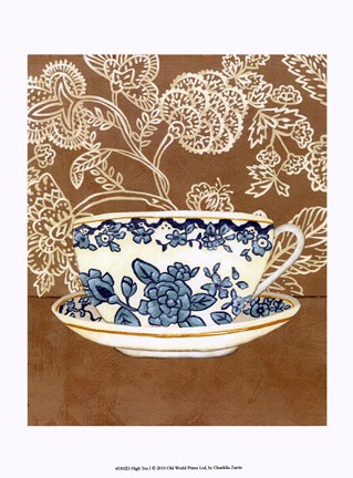 Framed High Tea I Print