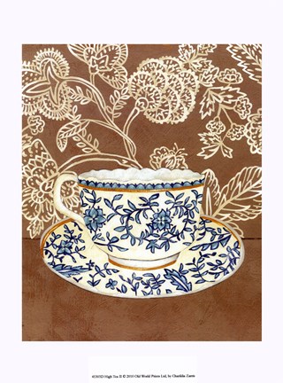 Framed High Tea II Print