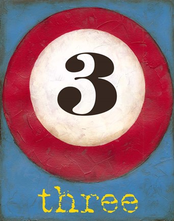 Framed Graphic Pool III Print