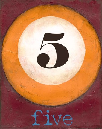 Framed Graphic Pool V Print