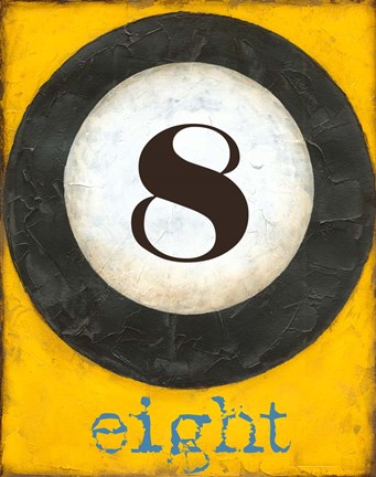 Framed Graphic Pool VIII Print