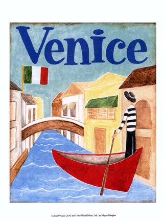 Framed Venice (A) Print
