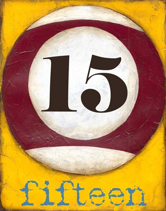 Framed Graphic Pool XV Print