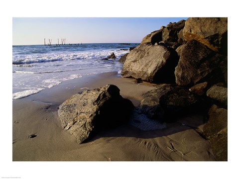 Framed Atlantic City New Jersey USA Print